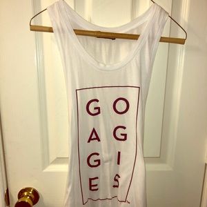 GO AGGIES tank top